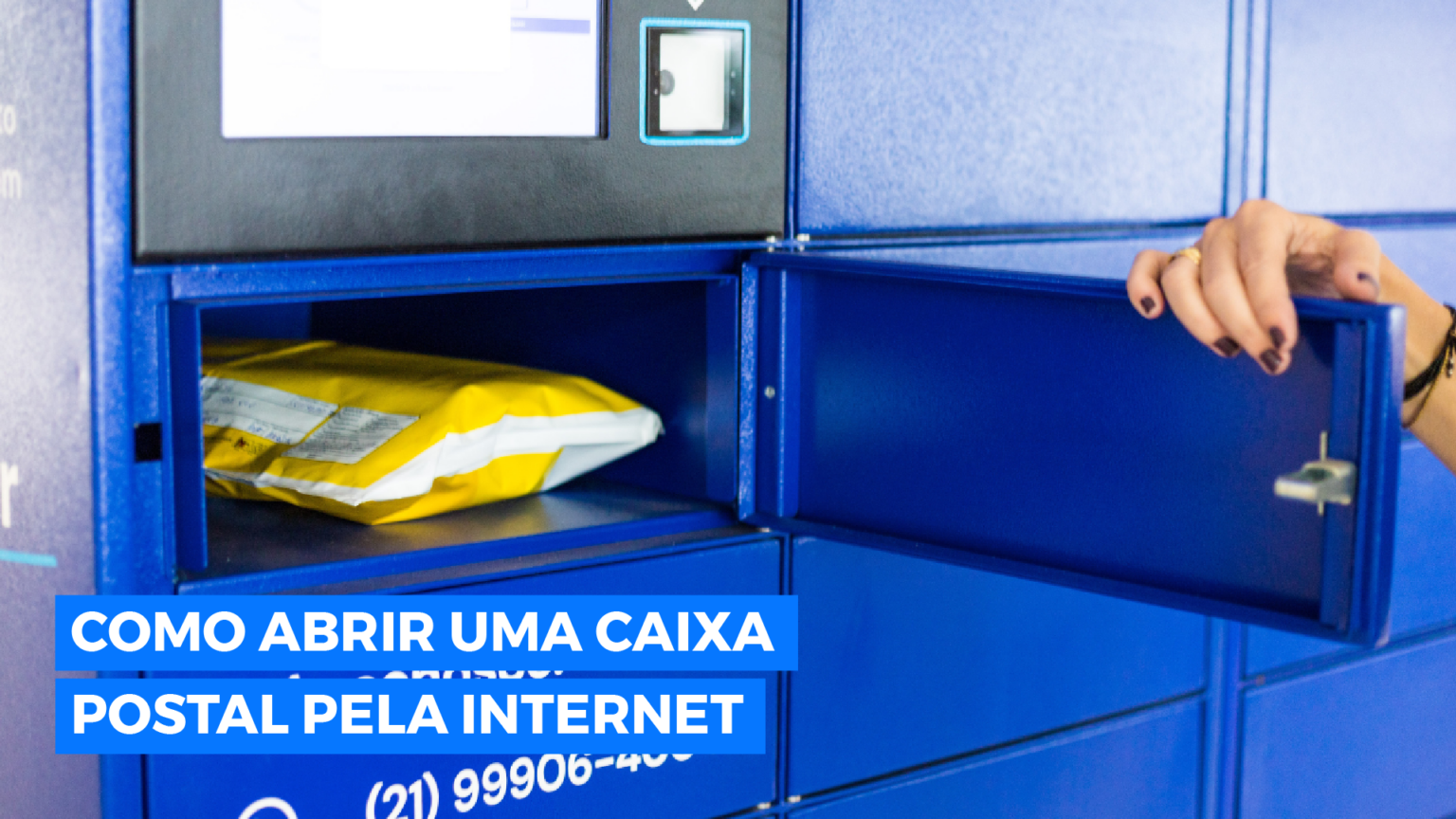 Como abrir uma caixa postal pela internet – Grupo Clique
